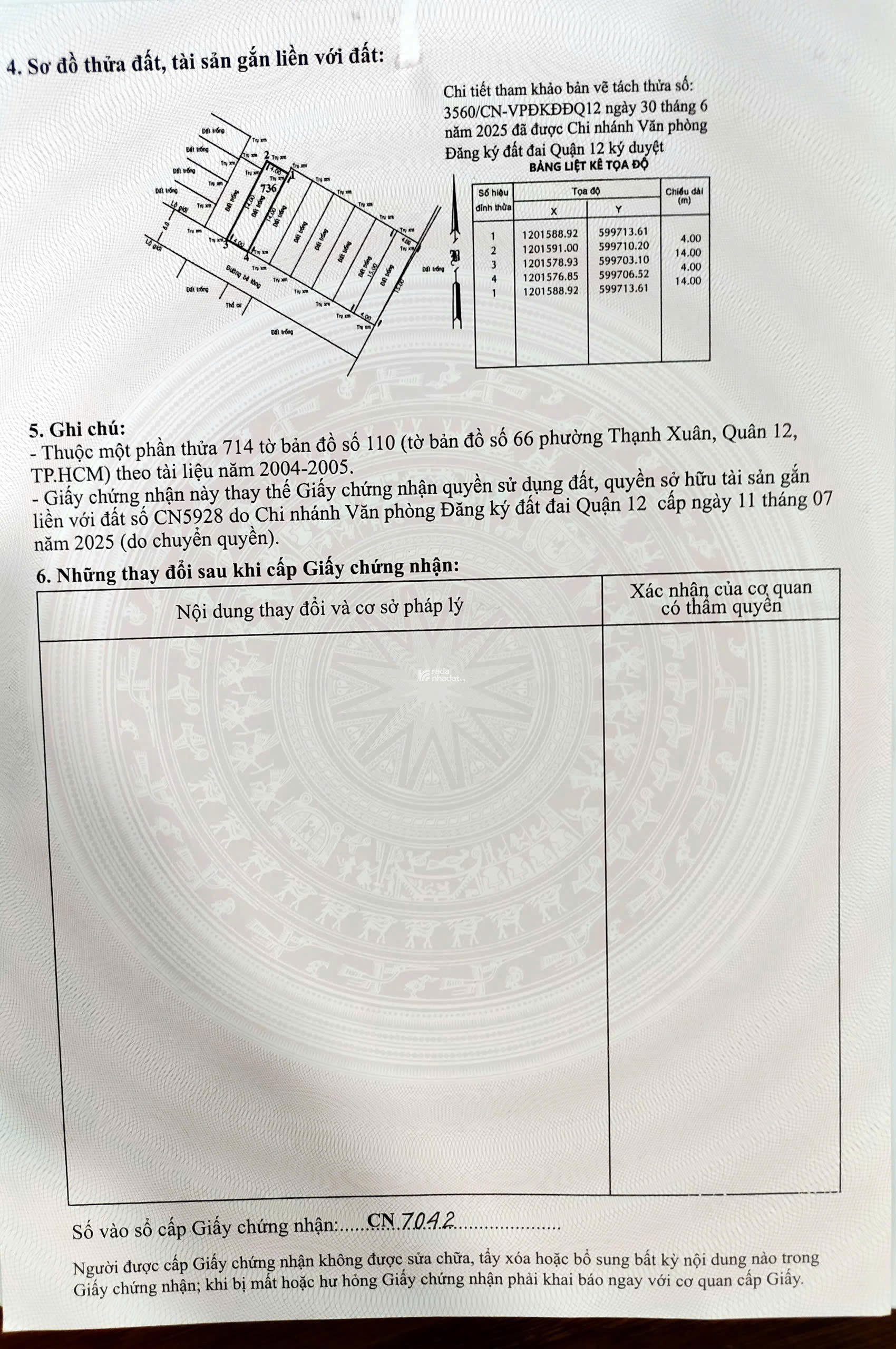 BÁN ĐẤT ĐẸP 56M2 3.X TỶ TX13 - GẦN KHU PICITY, Q12