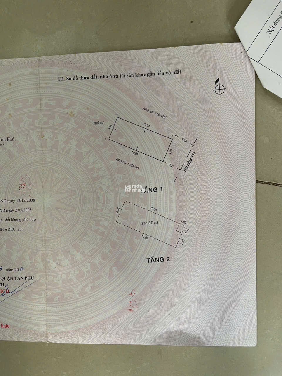 Nhà Tân Phú hẻm nhựa 7m thông, 40m2 2 tầng không lộ giới chỉ 5,9 tỷ. Giá tốt đầu tư.