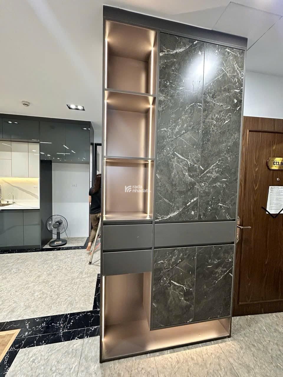 Cho thuê căn hộ 3PN Quang Minh Tower N02T3 Ngoại Giao Đoàn, full nội thất