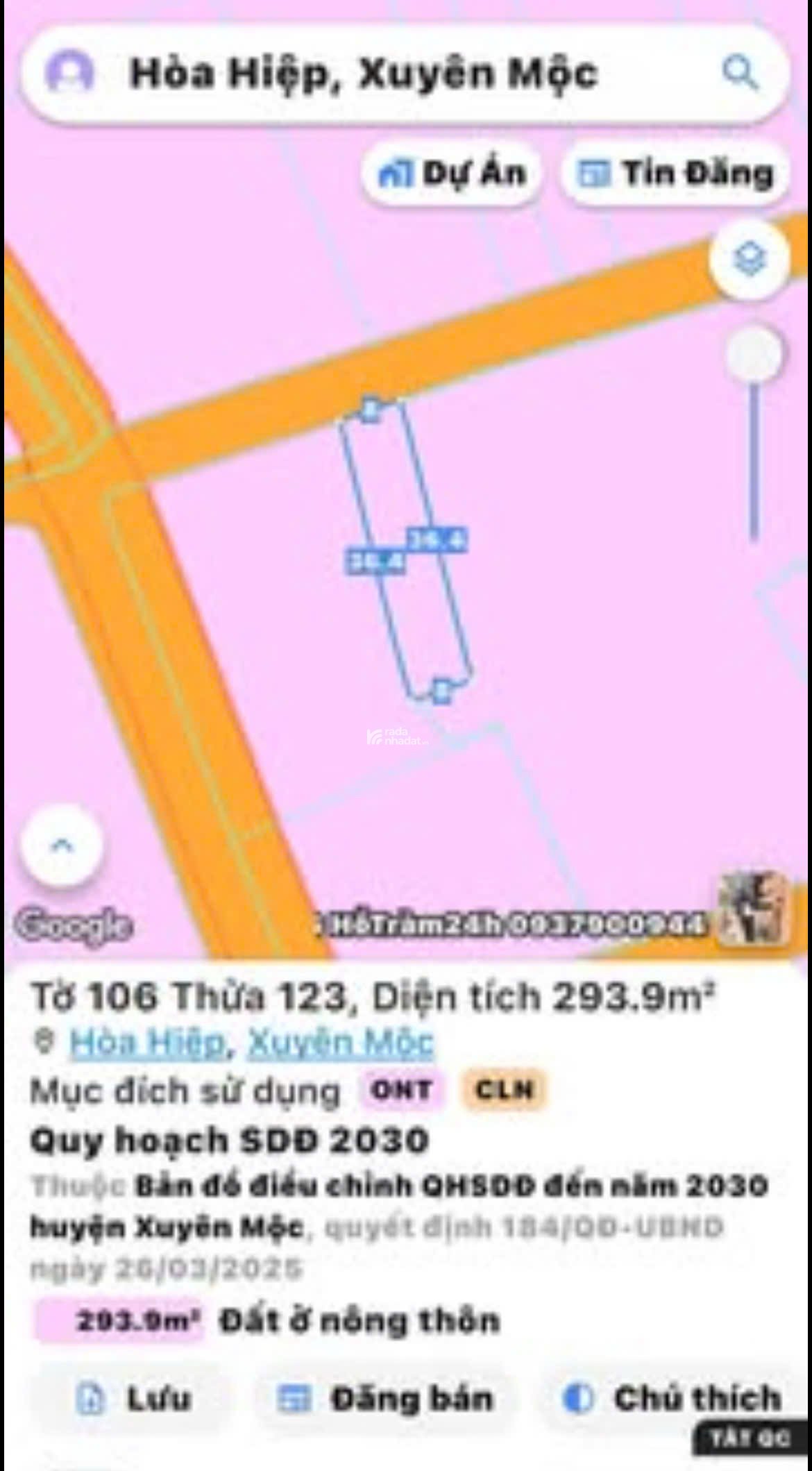 LÔ ĐẤT HOT HOT KHU VỰC HÒA HIỆP, VỊ TRÍ ĐẦY TIỀM NĂNG KHU VỰC ĐÔNG DÂN CƯ