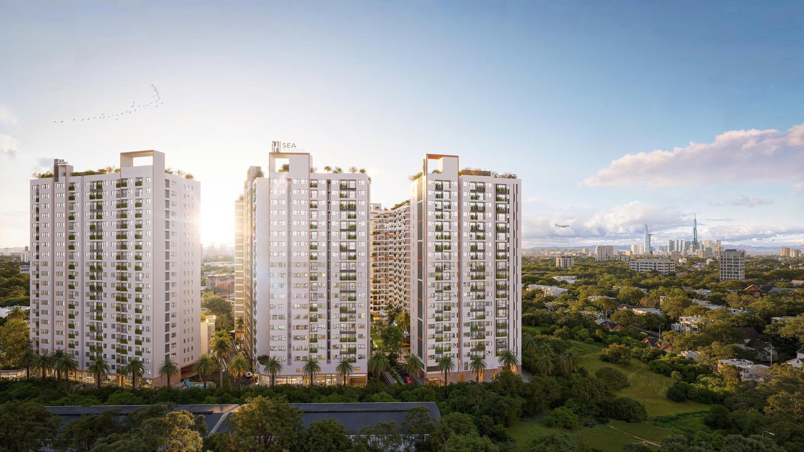 SUẤT NỘI BỘ 2PN - 2WC, 50,3M2 VIEW LANDMARK 81, 320TR ĐỂ SỞ HỮU CHỐN AN CƯ TUYỆT VỜI