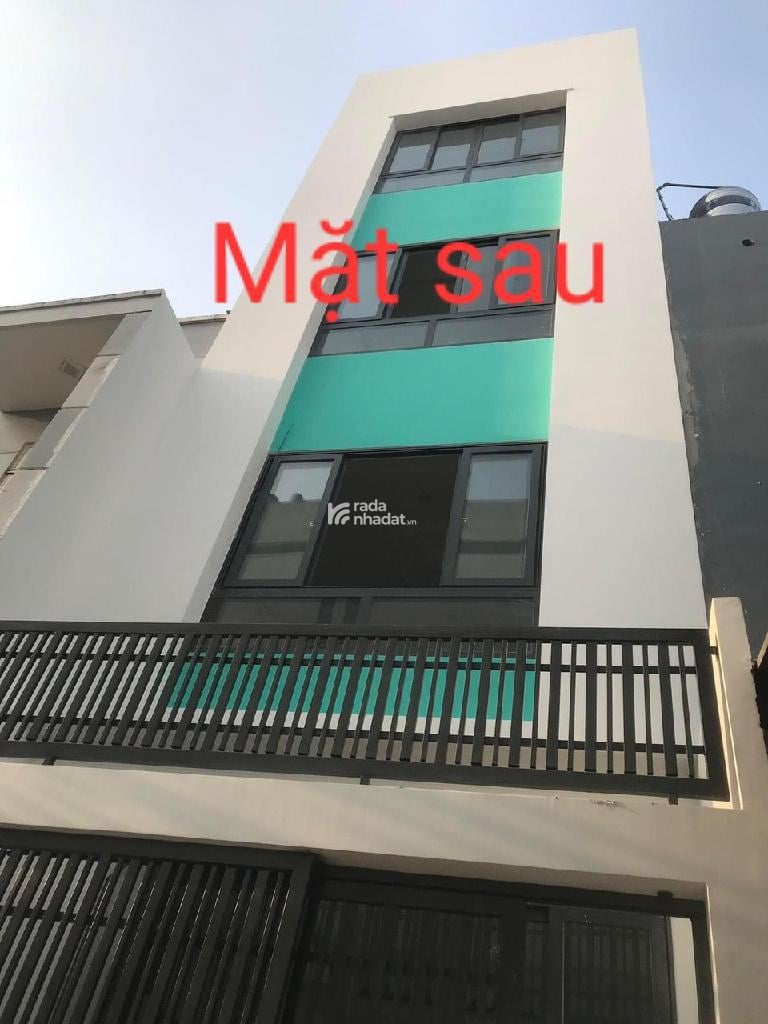 ĐƯỜNG SỐ 8 -P. BHHB - Q.BÌNH TÂN- NHÀ ĐẸP 5 TẦNG- 2 MẶT HXH-DT:4*12m- 4 TỶ 8
