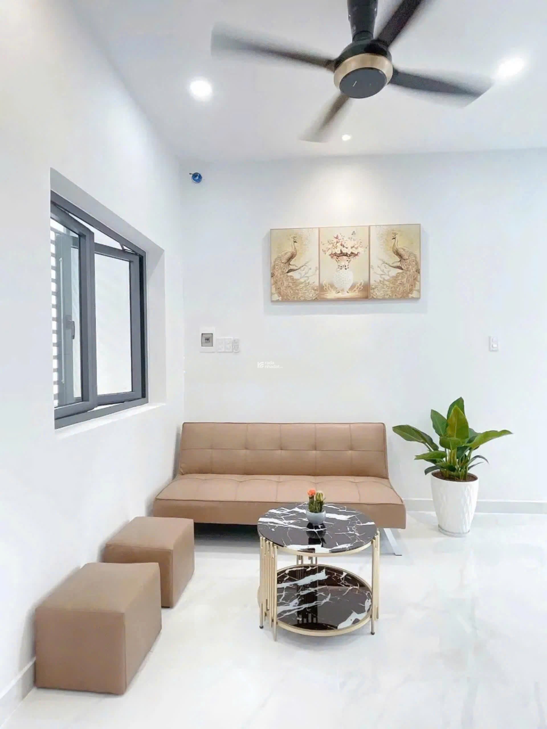 Bán nhà hẻm 1 sẹc DT 38m2 ở Vũ Tùng, P2, Bình Thạnh giá chỉ 1tỷ750tr. Nhà SHR hoàn công đủ