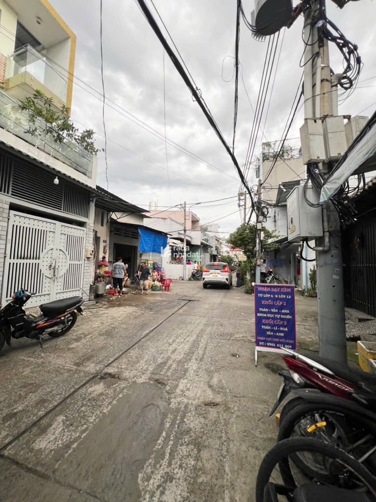 BÁN NHÀ MẶT TIỀN 8M BÌNH HƯNG HÒA A BÌNH TÂN 50M2 5.X TỶ