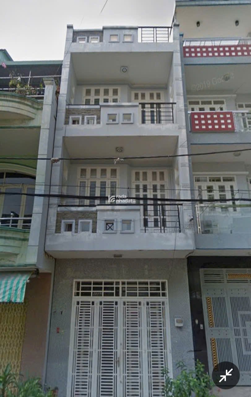 MẶT TIỀN  ĐƯỜNG SỐ 32,KDC BÌNH PHÚ QUẬN 6 (4m x 20m x 4 TẦNG) 13,8 TỶ TL