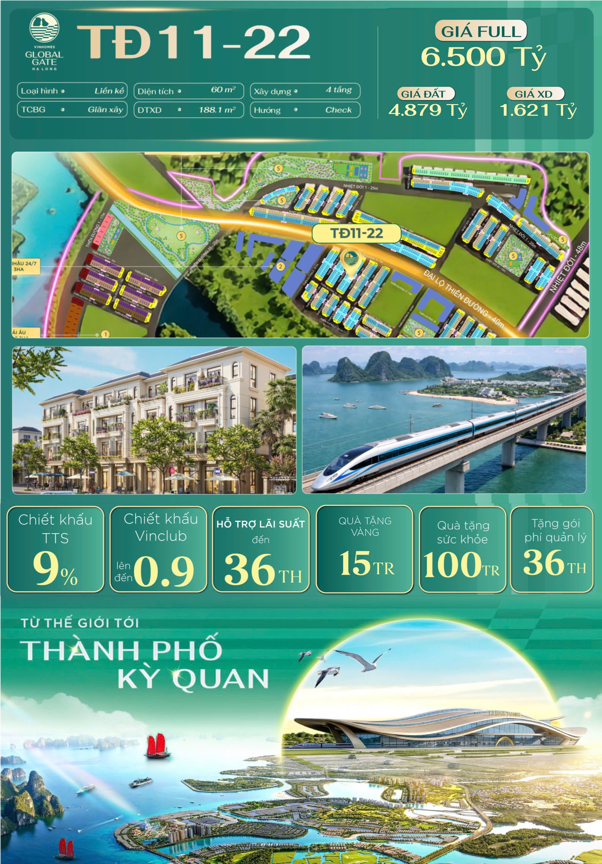 Cập nhật quỹ độc quyền siêu hot Vinhome Hạ Long