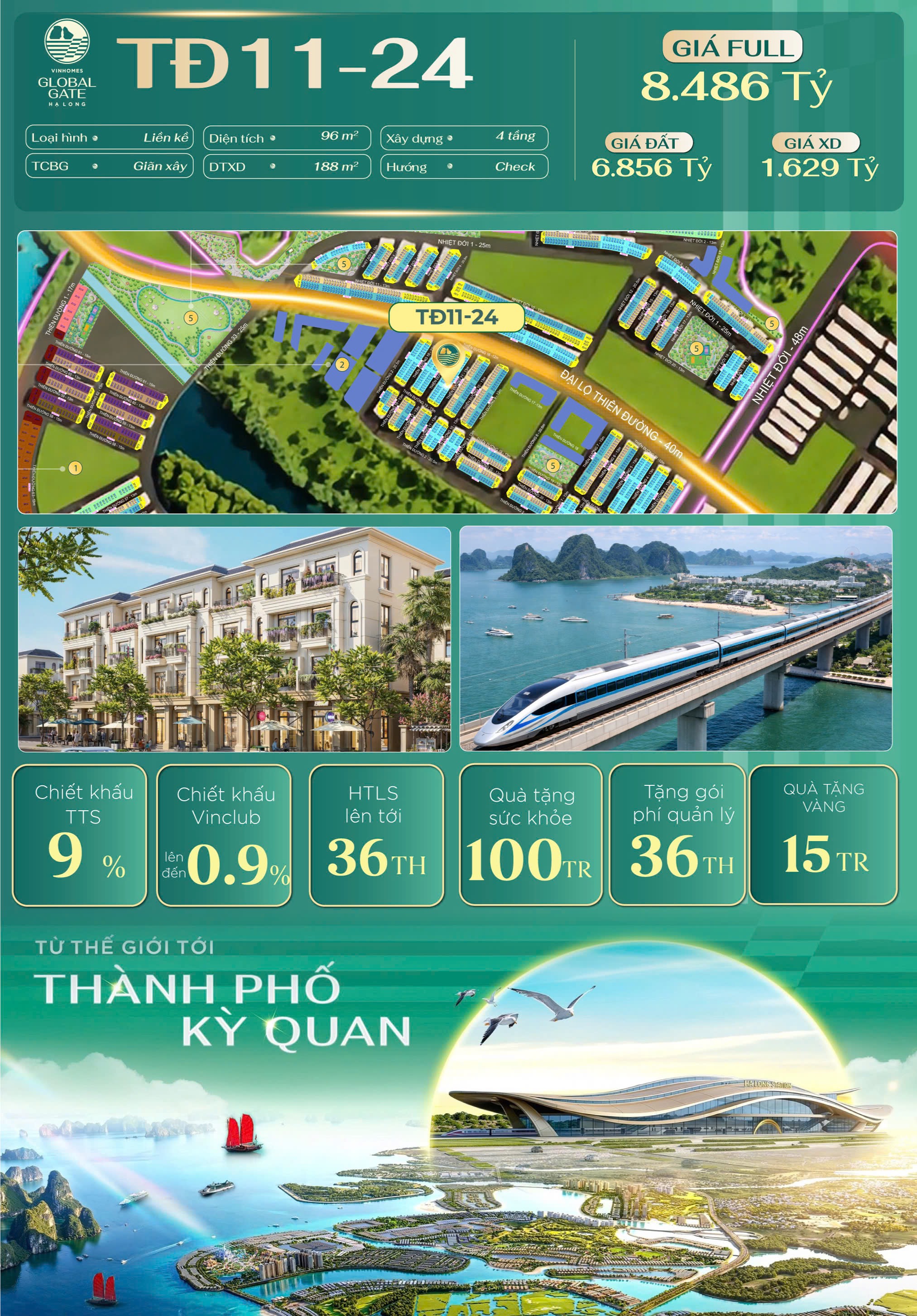 Cập nhật quỹ độc quyền siêu hot Vinhome Hạ Long