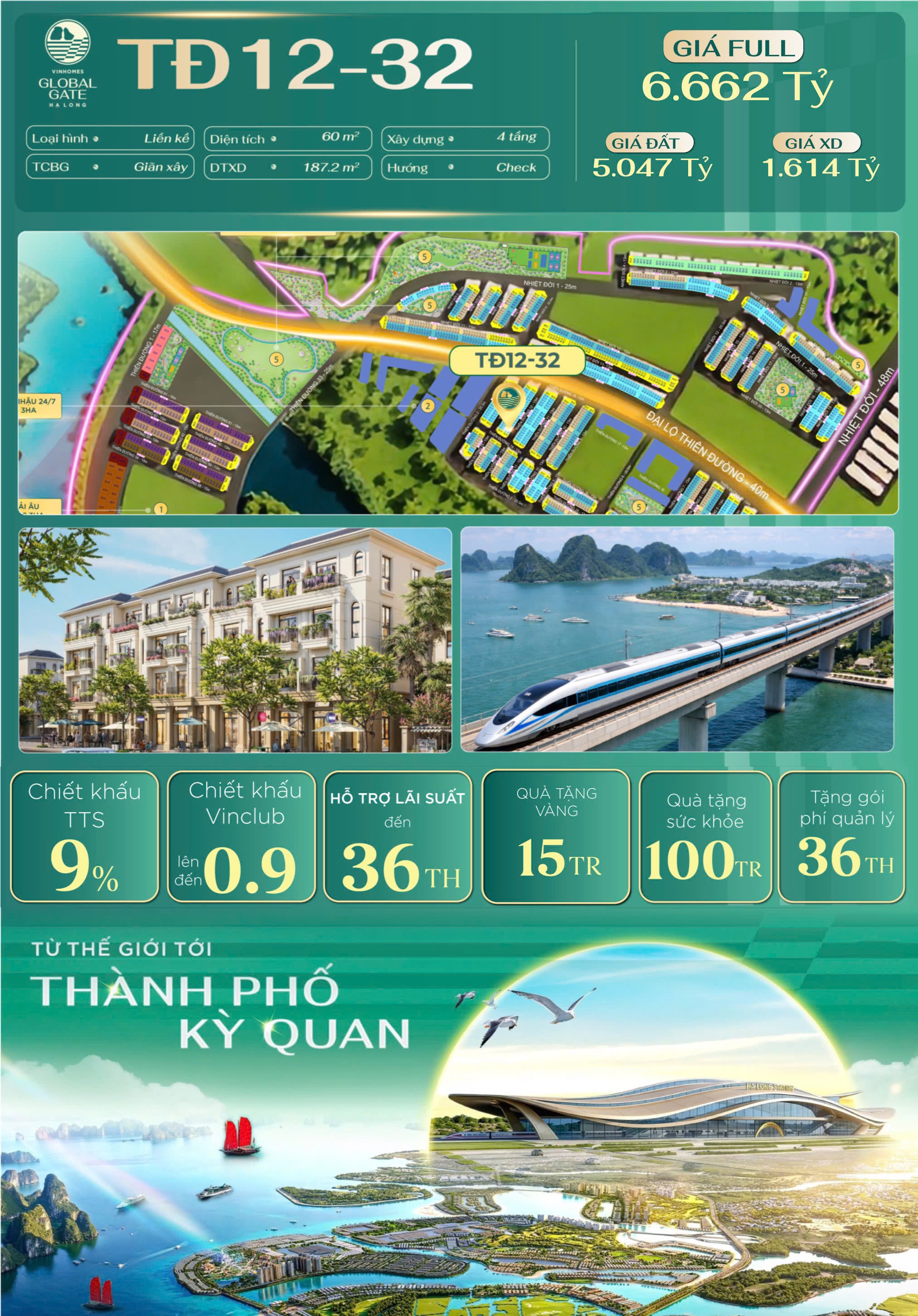 Cập nhật quỹ độc quyền siêu hot Vinhome Hạ Long
