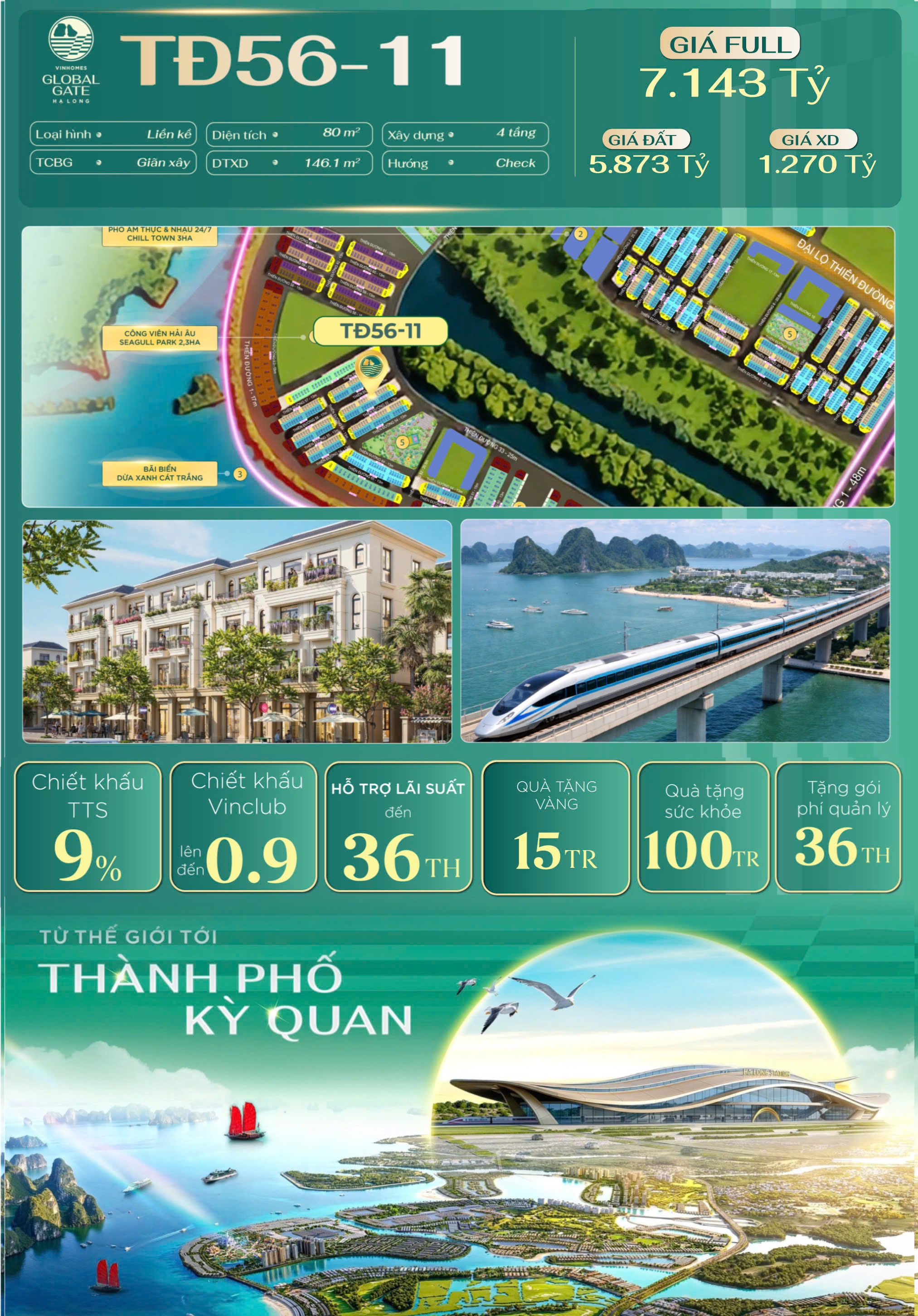 Cập nhật quỹ độc quyền siêu hot Vinhome Hạ Long