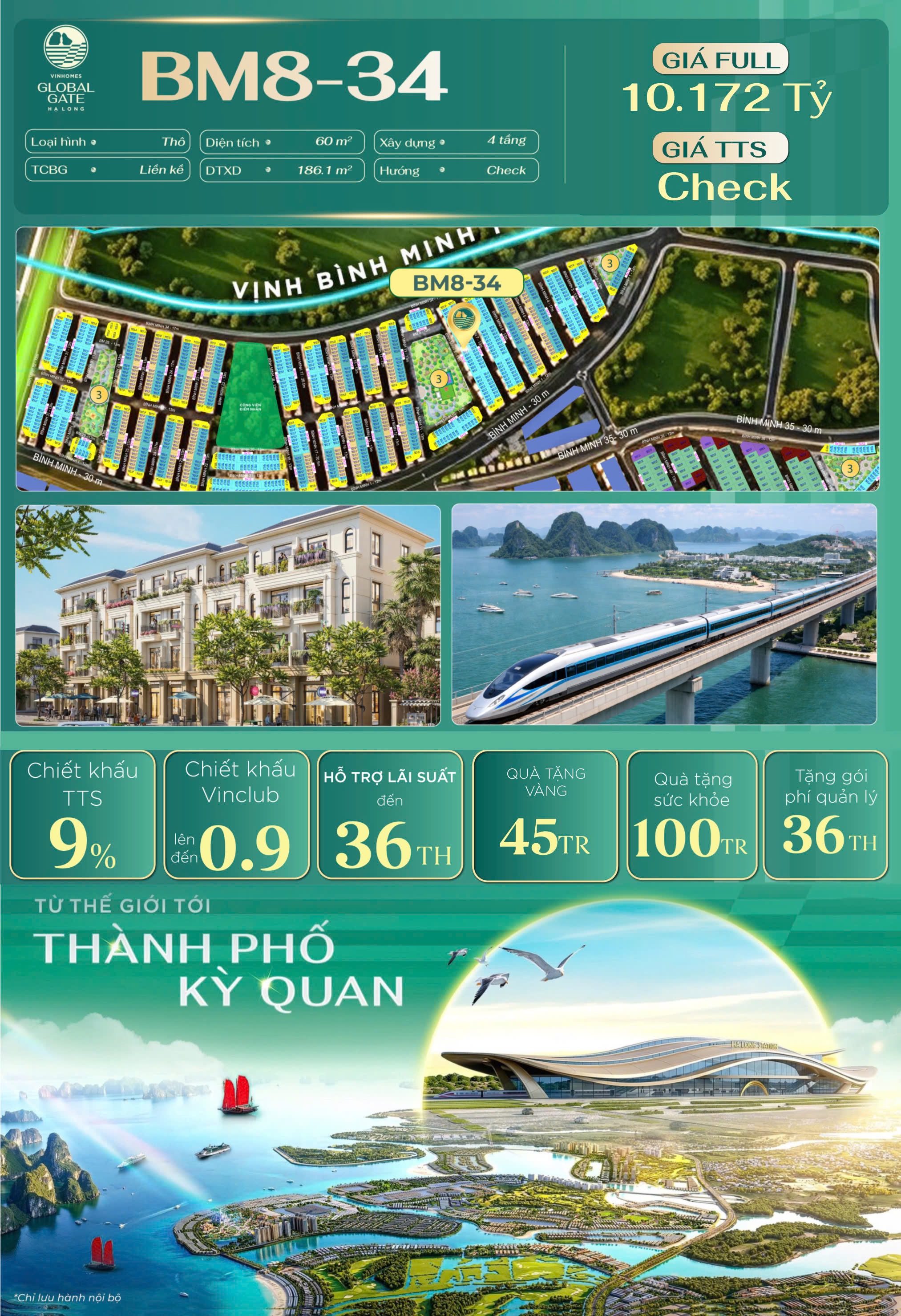Cập nhật quỹ độc quyền siêu hot Vinhome Hạ Long