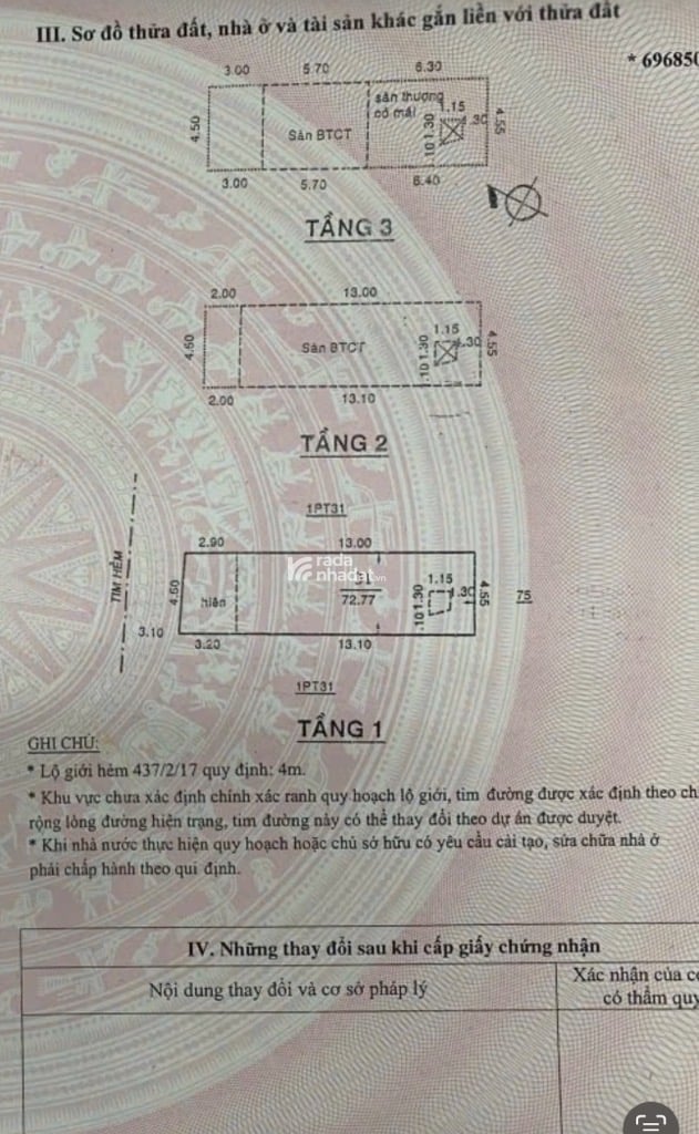 BÁN NHÀ HOÀNG VĂN THỤ – PHƯỜNG 4 – QUẬN TÂN BÌNH - HẺM TRƯỚC NHÀ 6M - ĐANG CHO THUÊ 25 TRIỆU/TH