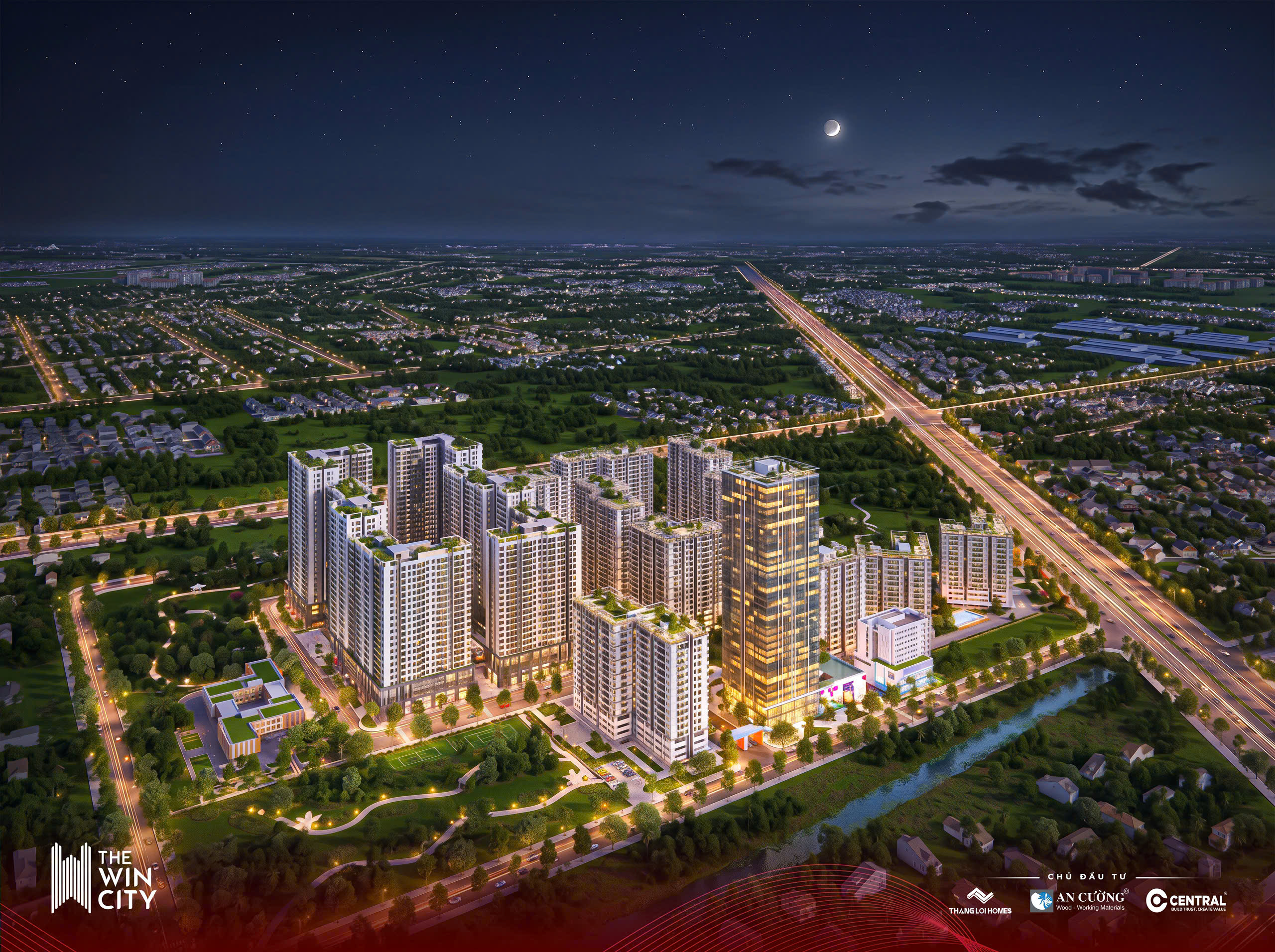 Bán căn hộ The Win City 2PN giá bán 1,6 tỷ. Tặng full NT cao cấp, TT 15% nhận nhà