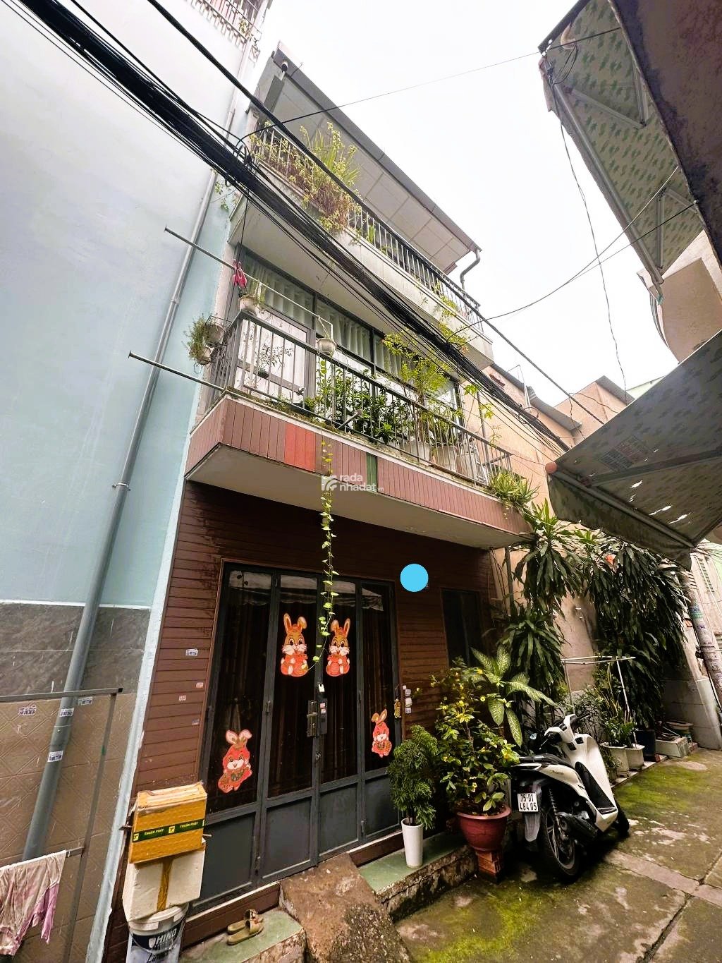 Nhà 3 tầng, Hẻm 4m, Ngay chợ Tân Hương, Tân Phú, Giá nhỉnh 2.x tỷ (BL)