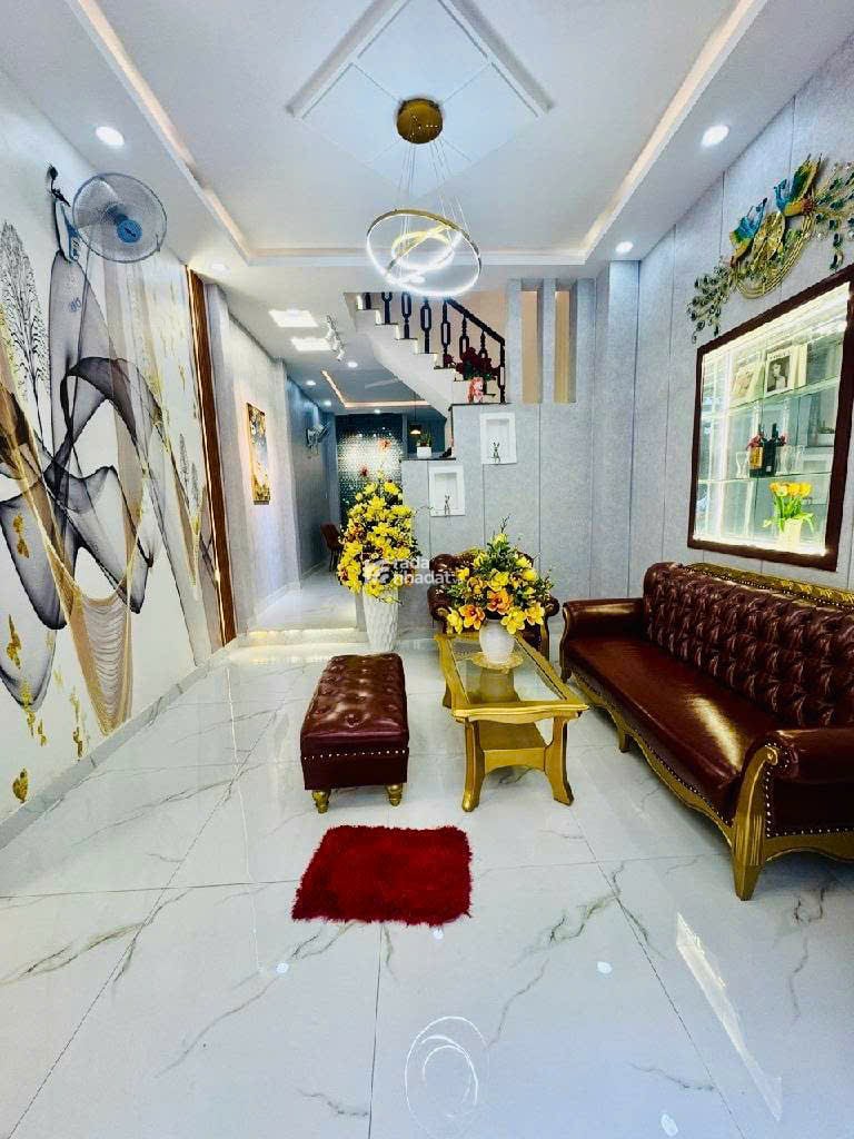 Nhà mới đẹp 4 tầng Phạm Văn Chiêu Phường 14 Gò Vấp H5M DT sàn 139m2 Giá 6.6 Tỷ