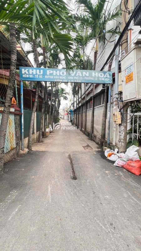 NHÀ HẺM XE HƠI 1 TRỤC NGẮN - HUỲNH VĂN NGHỆ - NHÀ 1 TRỆT 1 LẦU - 3PN - HẺM NHỰA 4M