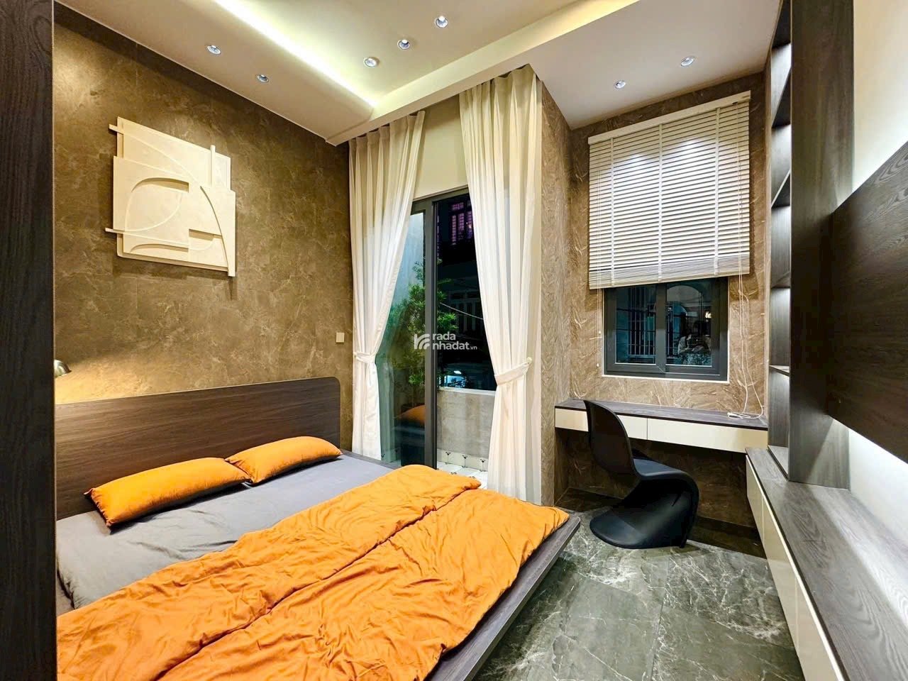 NHÀ ĐẸP MỚI XÂY HẺM 8M PHẠM VĂN CHIÊU - 35M2 - FULL NỘI THẤT - CHỈ 5.39 TỶ TL