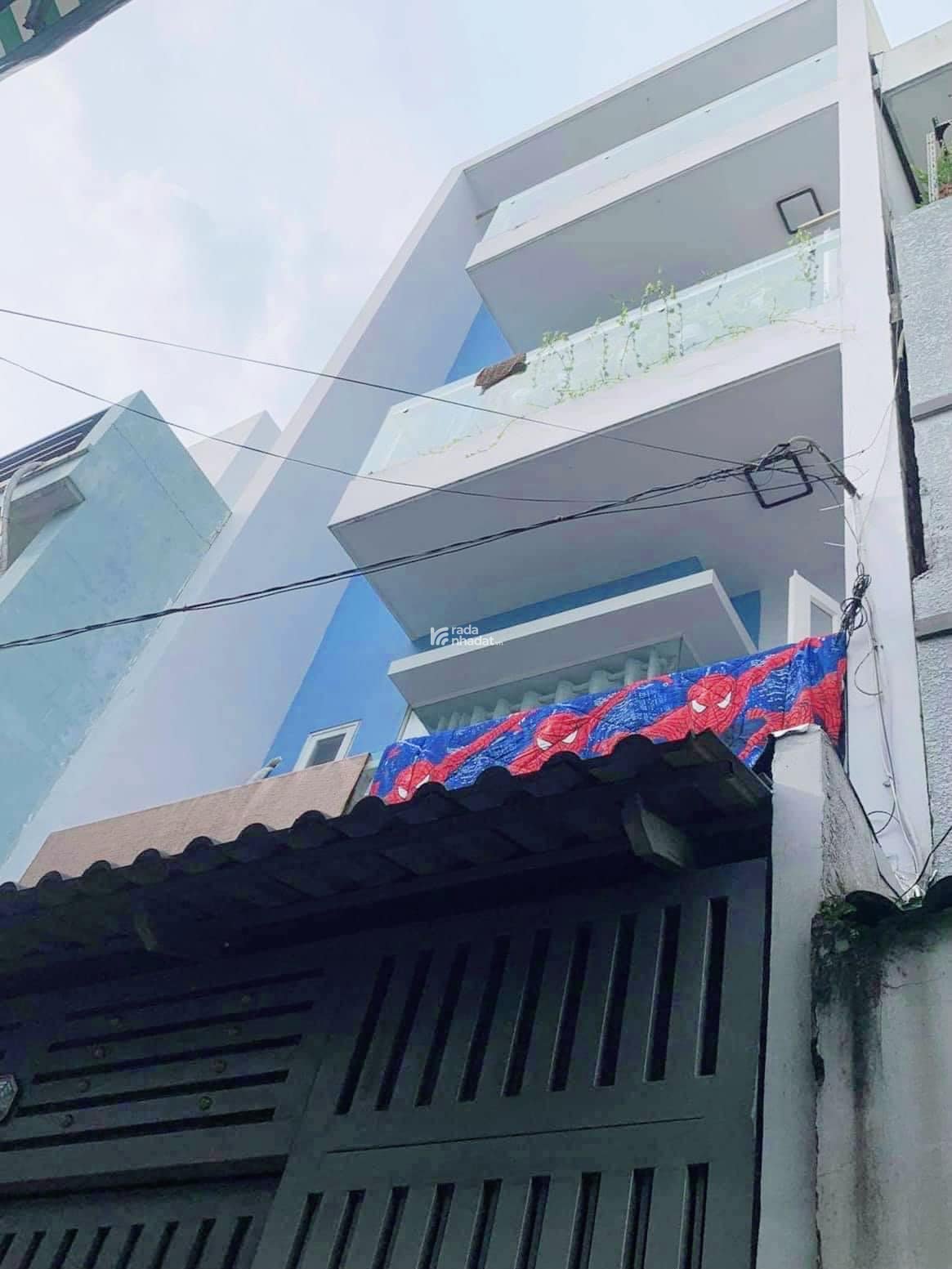 Bán nhà mặt tiền Gia Phú Quận 6, 76m2 ngang 4.2 nở hậu, tiện kinh doanh cho thuê, 12 tỷ TL