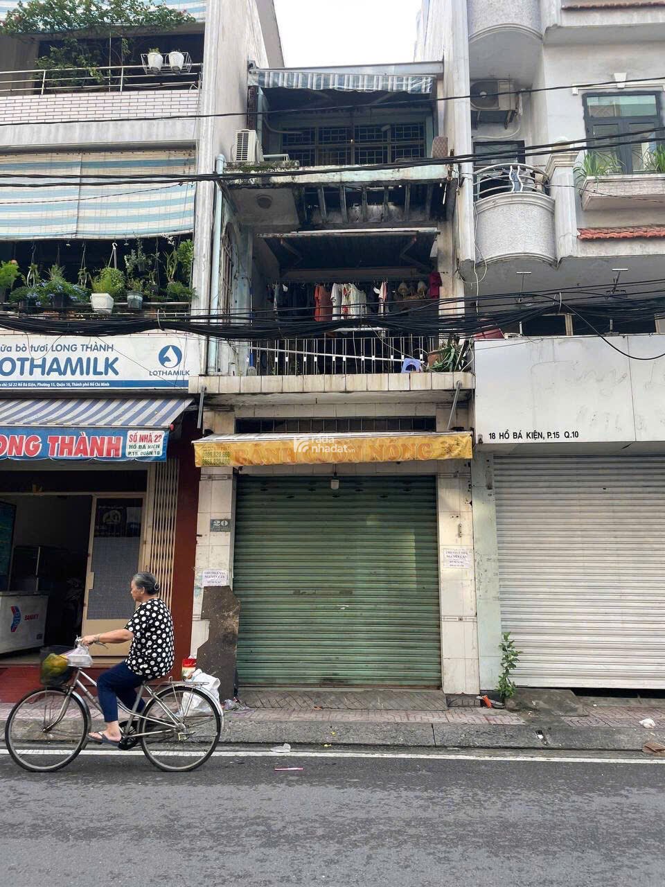 HOT: MẶT TIỀN 3 TẦNG 45M2 HỒ BÁ KIỆN Q10, PHƯỜNG 15