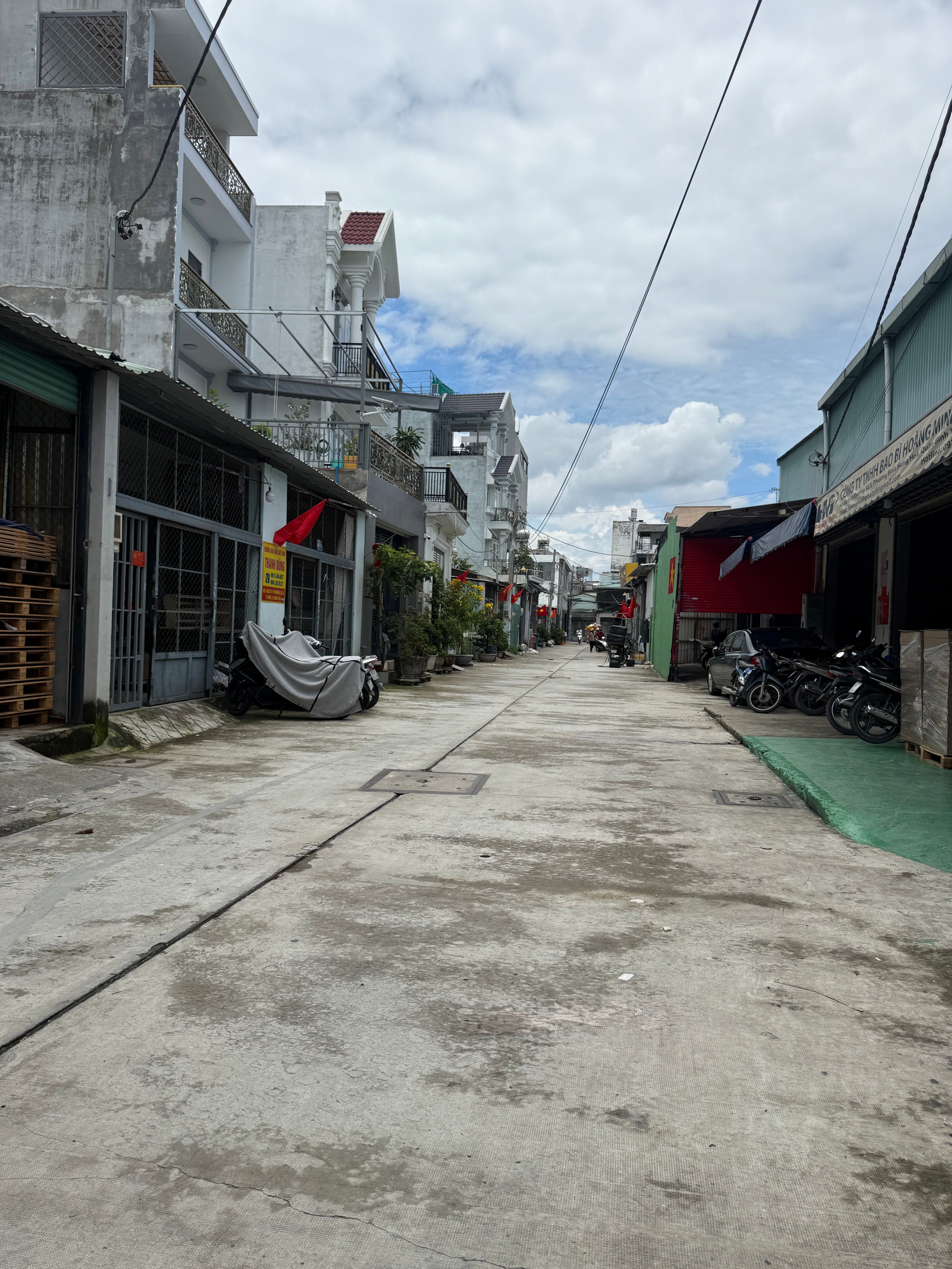 C4 Lửng Tiện Xây Mới, 190m2 (5.5x26m Nở Hậu Đều 8.5m) Đường 8m Thông