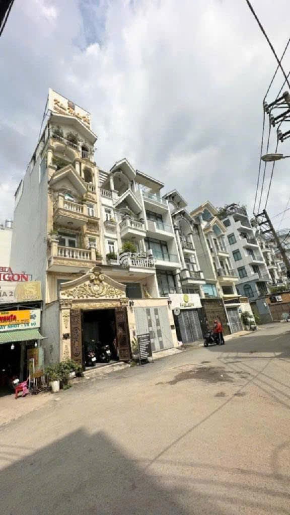 Bán nhà 6 tầng  Dương Quảng Hàm  P5  Gò Vấp  Hẻm 8m  4.1x17m  Chỉ 12.8 Tỷ