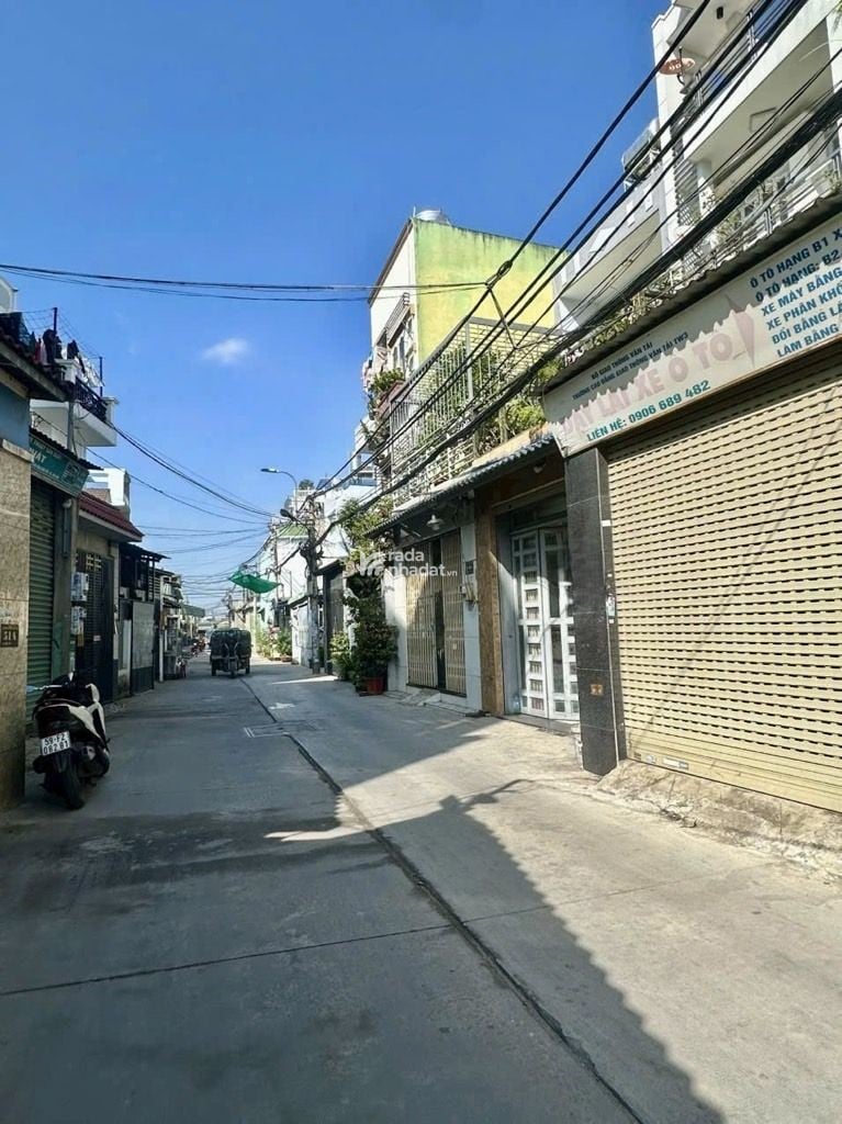 GIÁP LÔ TƯ- MÃ LÒ -MẶT TIỀN ĐƯỜNG SỐ 21- BHHA BÌNH TÂN-DT: 4*12M- 4 TỶ 650