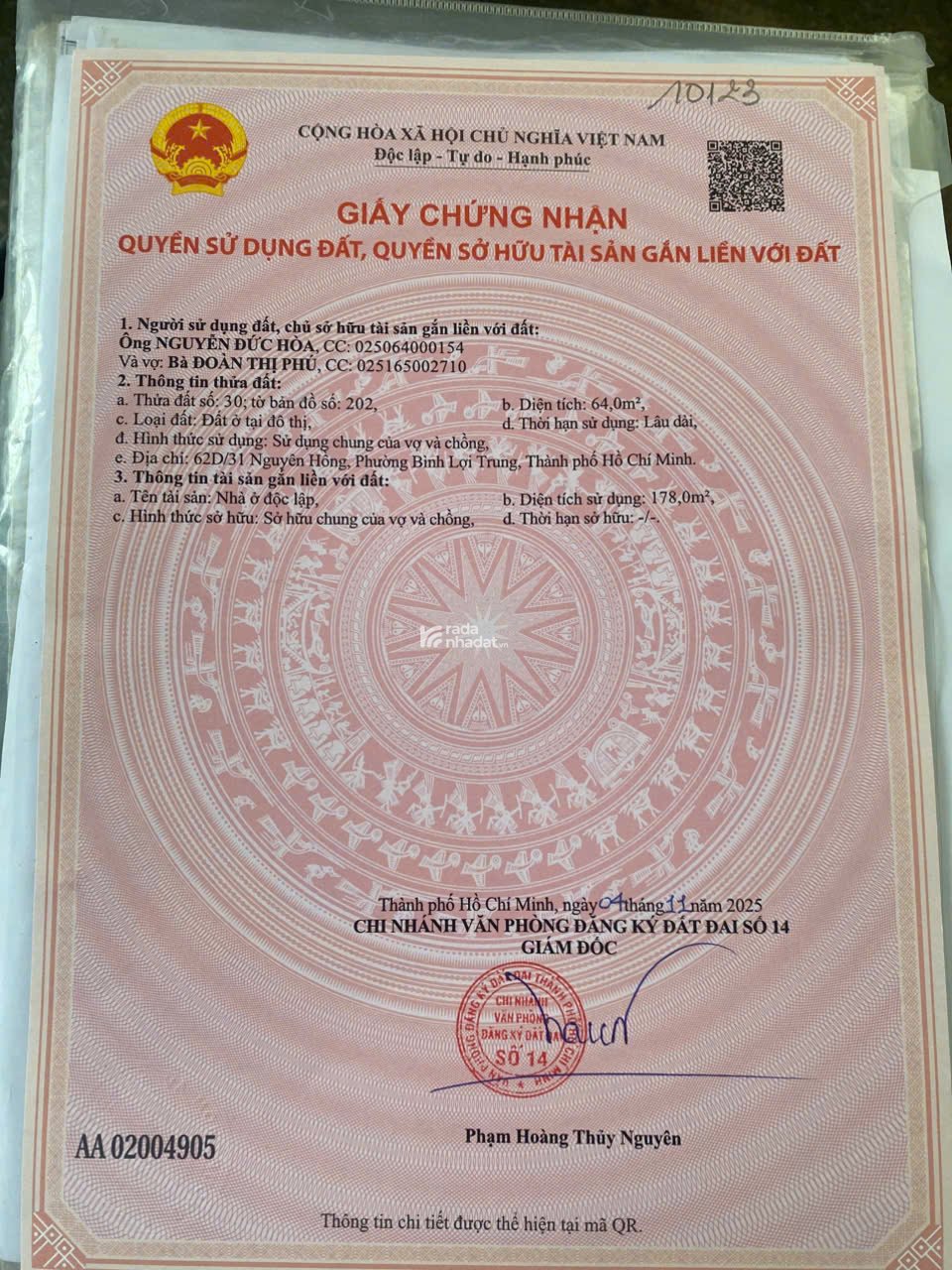 bán nhà đang cho thuê làm căn hộ dịch vụ