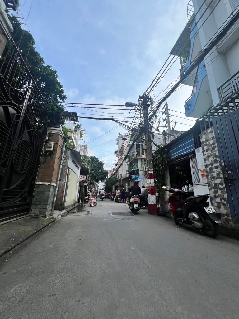 TÂN BÌNH - MẶT TIỀN KINH DOANH - NGAY KHU VIP BÀU CÁT, ĐỒNG ĐEN - 4 TẦNG  Lê Lai Phường 12 Quận Tân