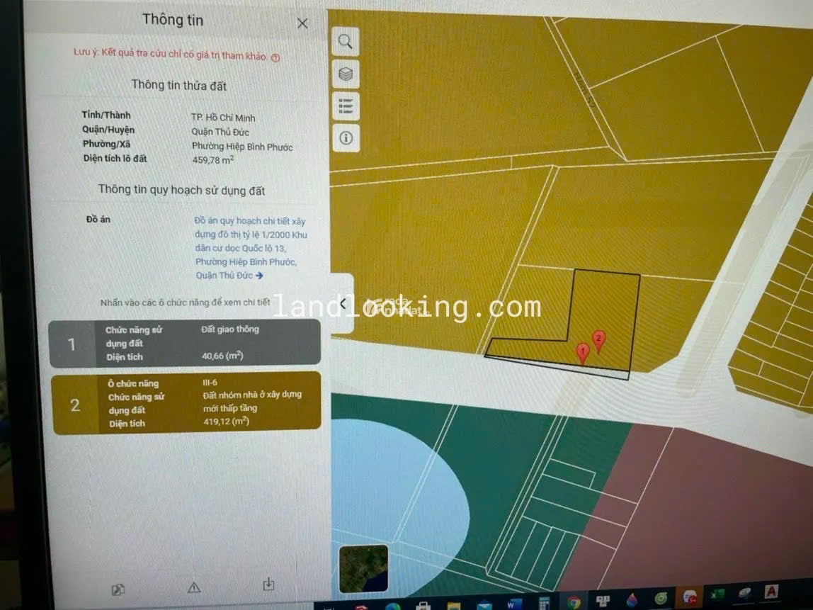 Bán lô đất khủng 414m2 giá 10 tỷ 250 triệu đường số 4, Hiệp Bình Phước, Thủ Đức