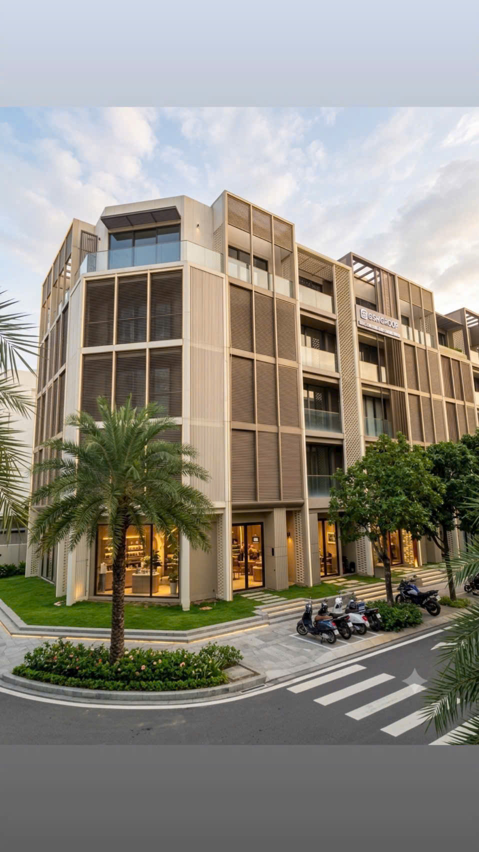Cho thuê nhà phố văn phòng Global City,nội thất cơ bản và hiện đại 55 triệu/th