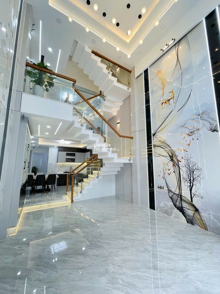 KHU PHÂN LÔ ĐỒNG BỘ _ĐƯỜNG 8M THÔNG BÀN CỜ _ DT 60M2_ 5 LẦU TẶNG FULL NỘI THẤT 