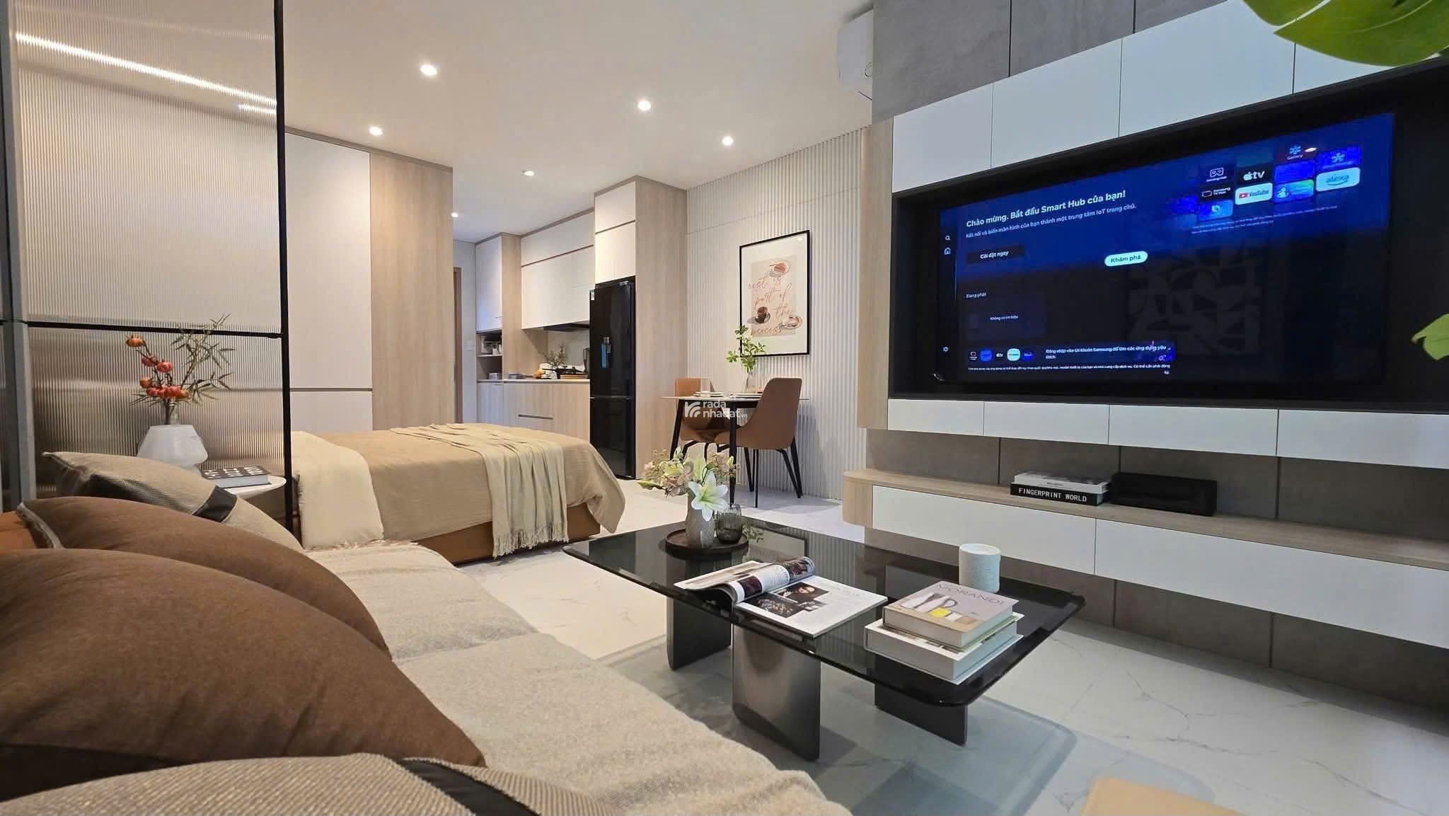 Căn hộ 1PN tặng full nội thất GỖ AN CƯỜNG cho 300 căn đầu tiên. Dt:51m2 "Booking 20tr có hoàn lại"