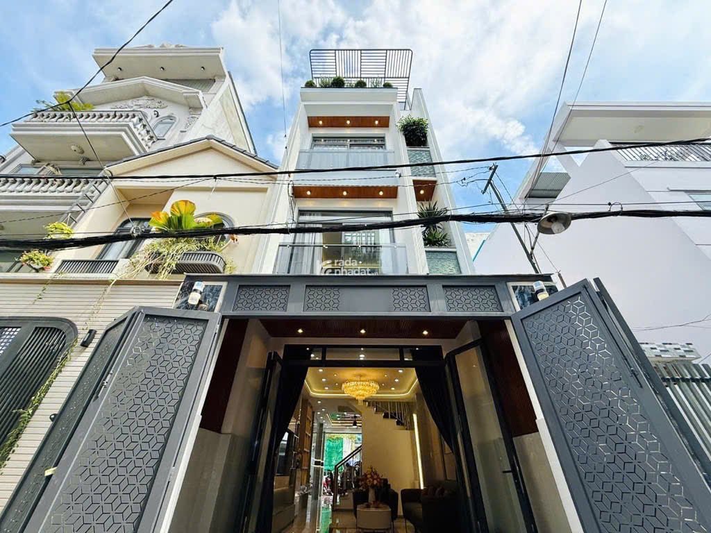Bán gấp nhà Smart home 4 tầng Lê Văn Thọ  P13  Gò Vấp  Hẻm 5m  4x16m  Giá 7.9Tỷ