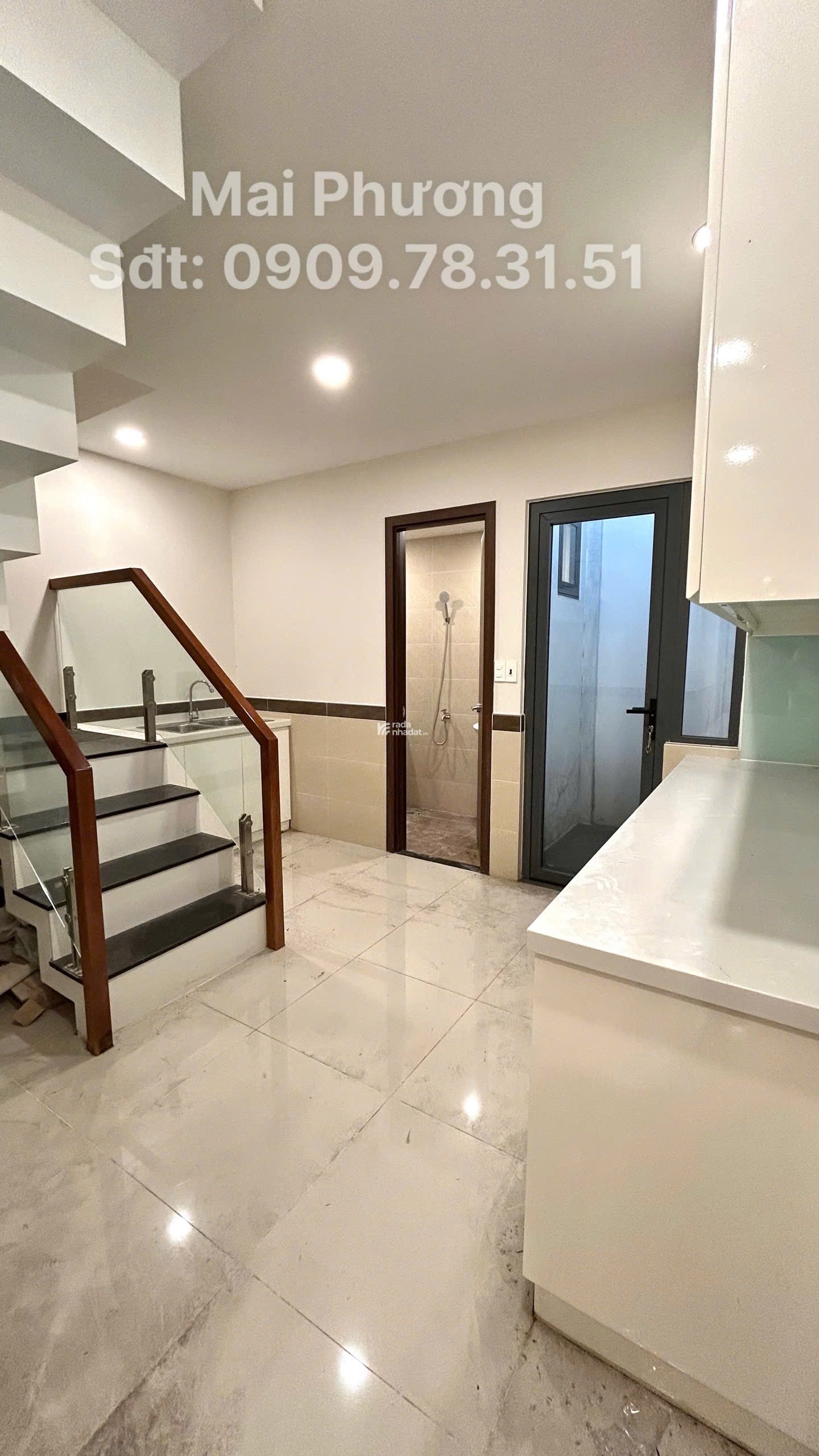 Bán nhà 60m2, SHR, Có Phòng Ngủ Tầng Trệt Giáp Q.1 ,Đ. Võ Duy Ninh, P.22, Quận Bình Thạnh