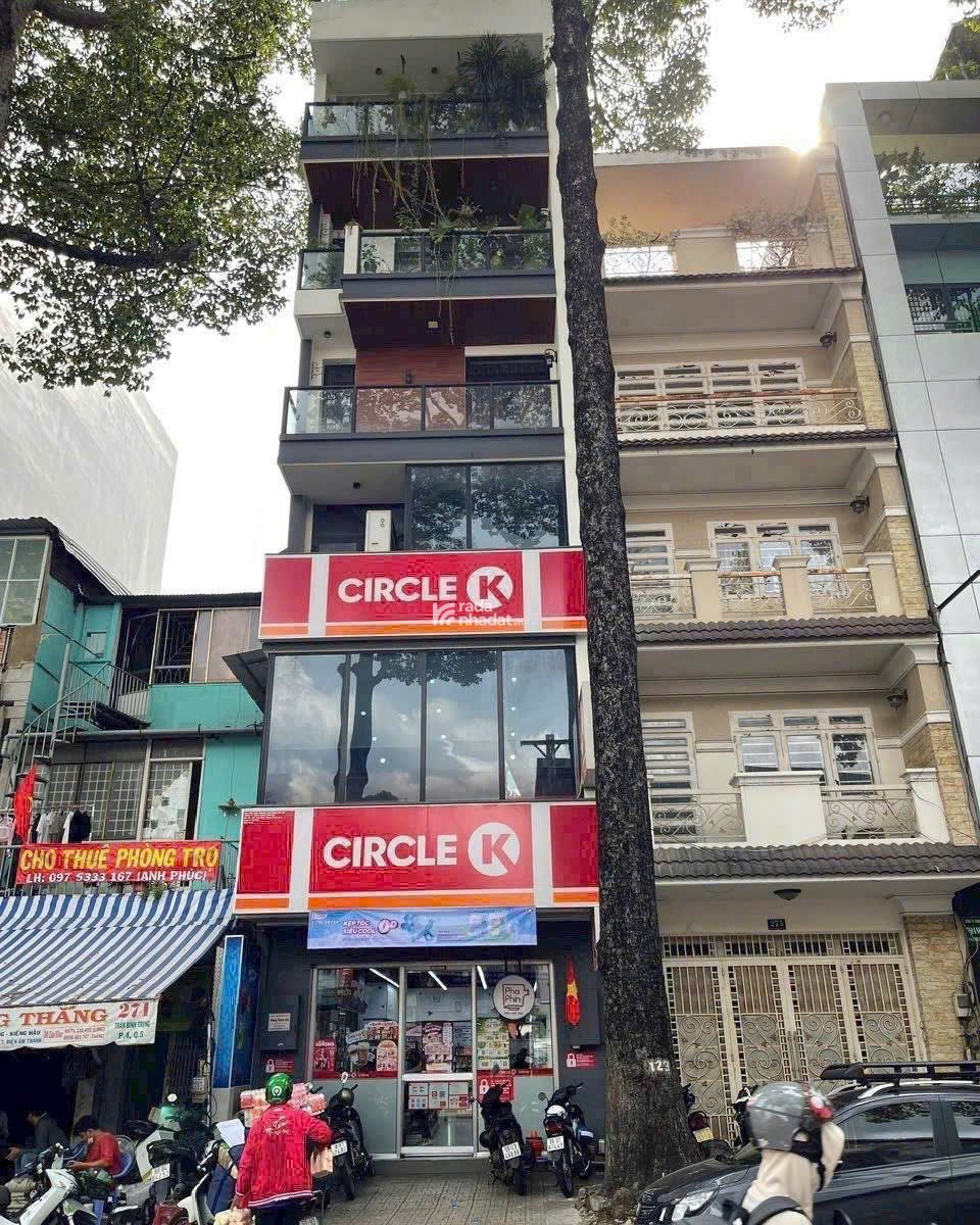 55 tỷ! Bán nhà phố MT Trần Bình Trọng, Q.5 5.1x23m  6 tầng.