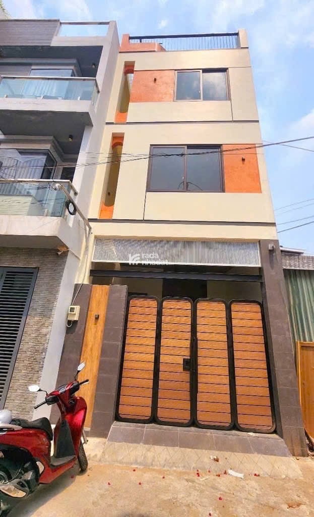 Hương Lộ 2, Sát Bệnh viện Bình Tân, 56m2 (4,5x13) 4 Tầng Full Nội Thất, Hẻm Ôtô 7m, 5 Tỷ Còn TL 