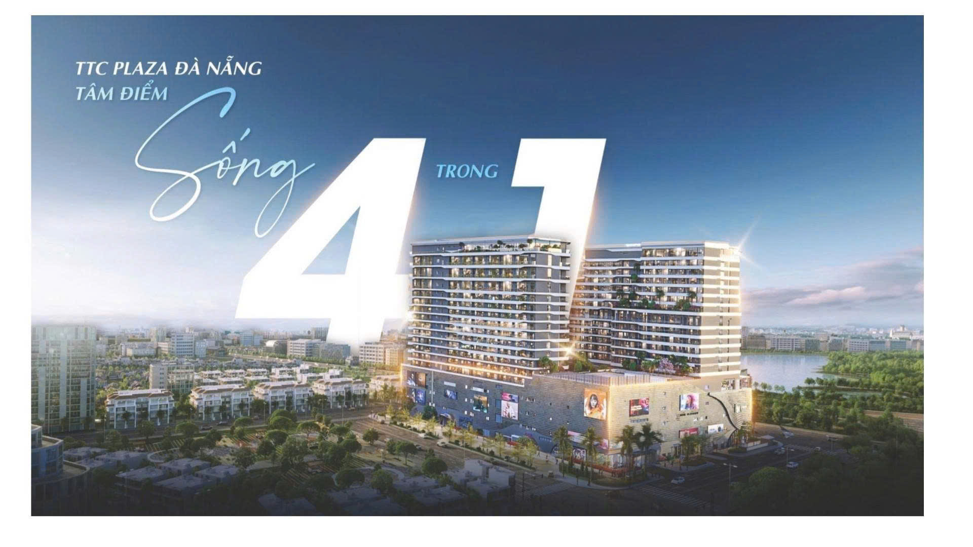 TTC PLAZA ĐÀ NẴNG CƠ HỘI SỞ HỮU BĐS TRUNG TÂM CHỈ TỪ 2,X TỶ